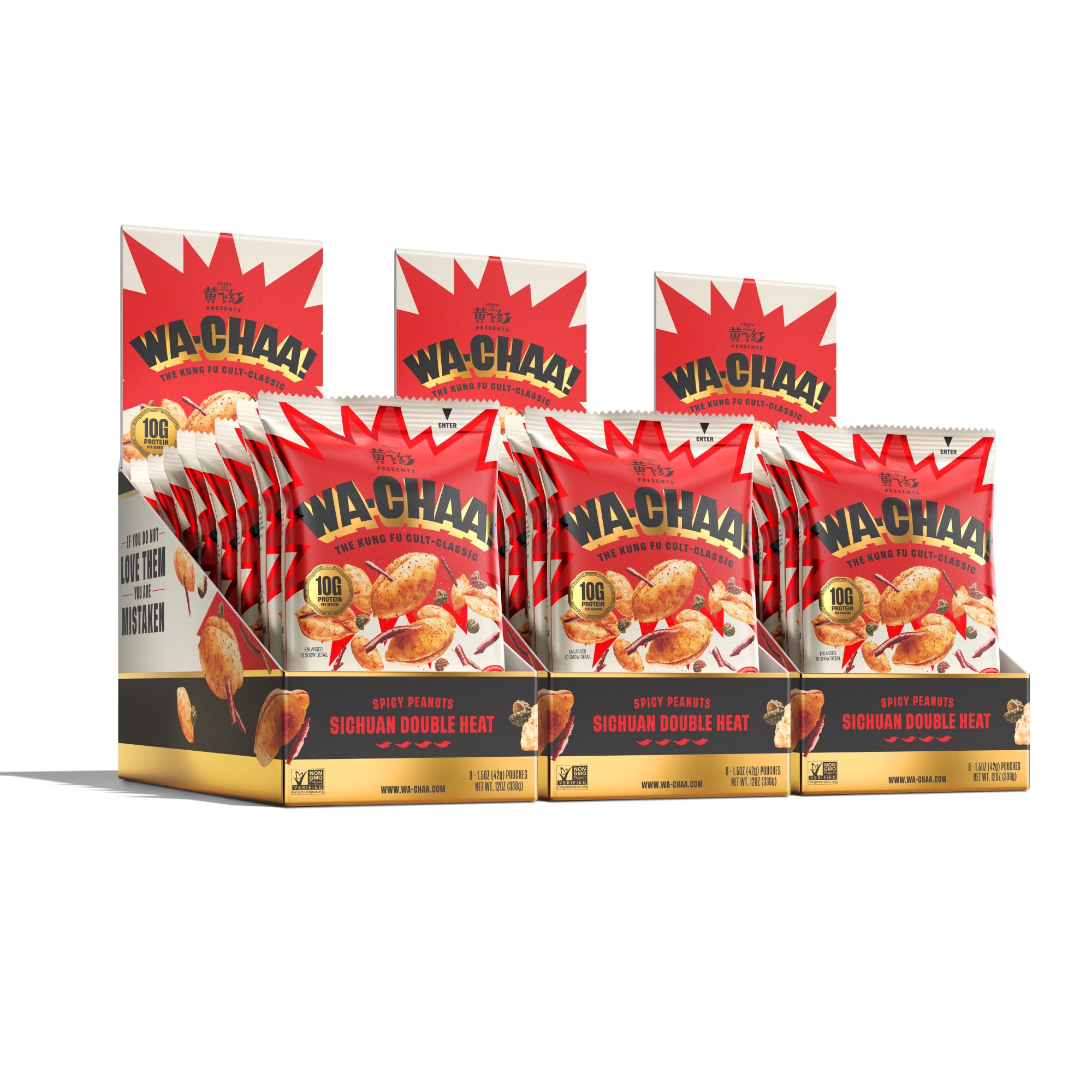 Amazon.com : WA-CHAA! Spicy Sichuan Peanuts - Numbing Mala